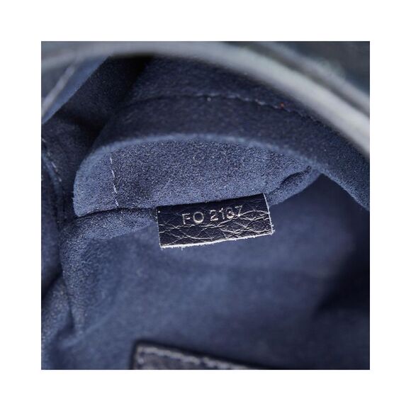 Pre Loved Louis Vuitton Taurillon Danube LV Circle PM Women Blue Crossbody Bags - Picture 7 of 8